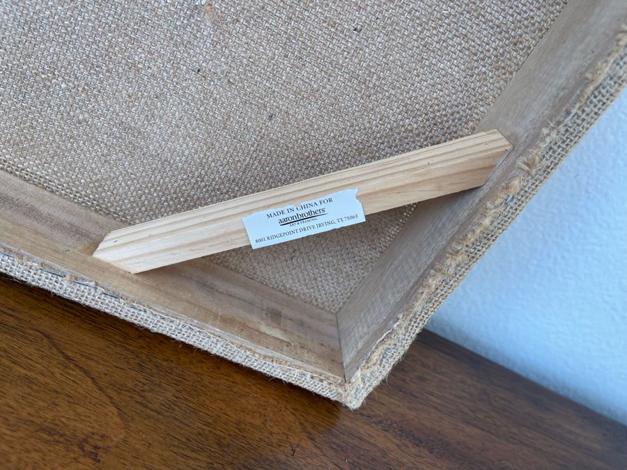 Aaron Brothers Burlap Bird Print 20 X 20 [Photo 4]