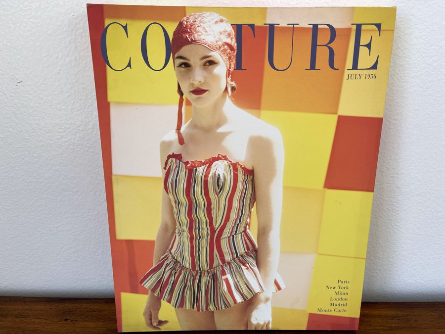 Vintage Couture Canavs Model Print 16 X 20 [Photo 2]