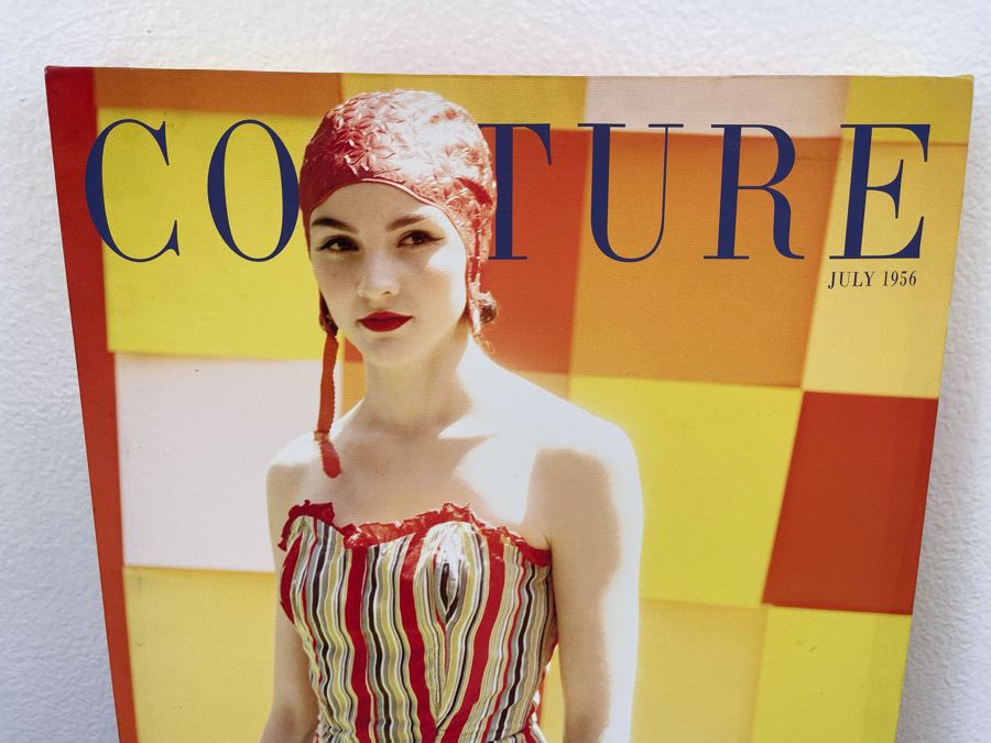 Vintage Couture Canavs Model Print 16 X 20 [Photo 3]