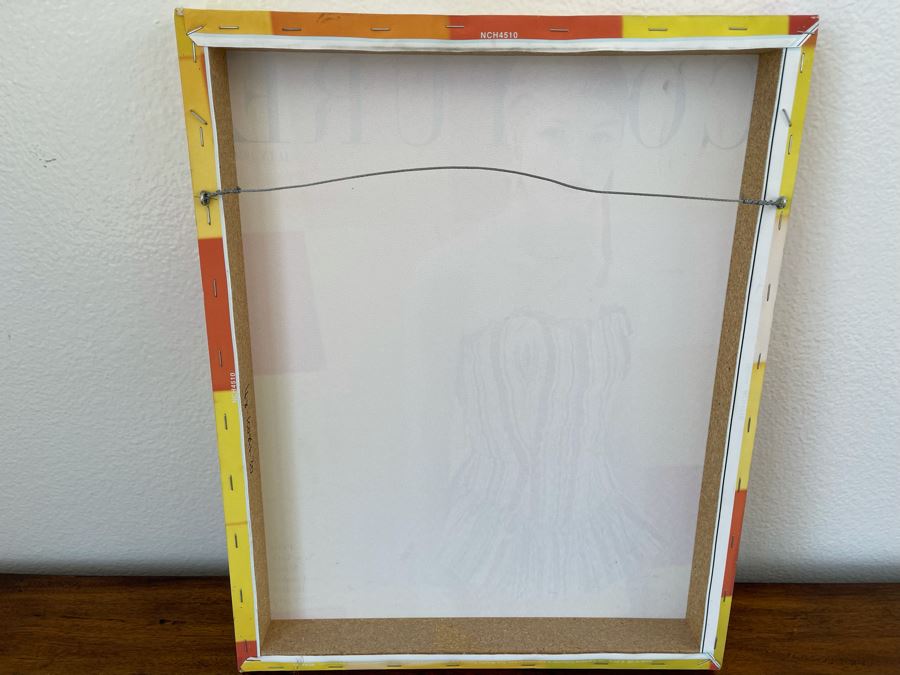 Vintage Couture Canavs Model Print 16 X 20 [Photo 5]