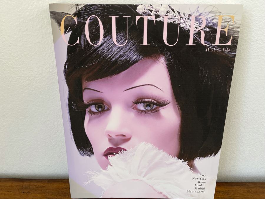 Vintage Couture Canavs Model Print 16 X 20 [Photo 2]