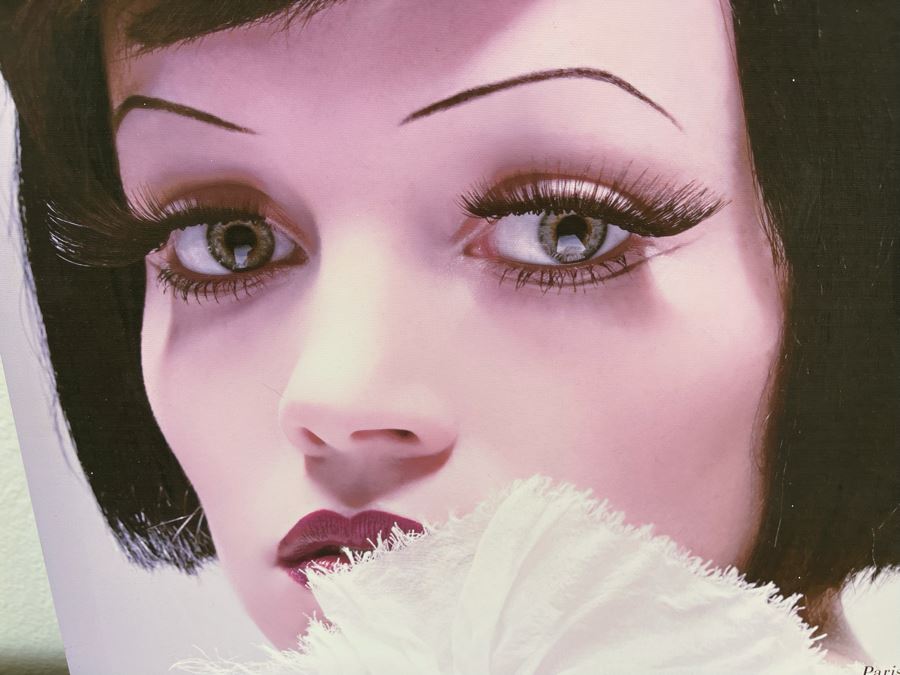 Vintage Couture Canavs Model Print 16 X 20 [Photo 3]