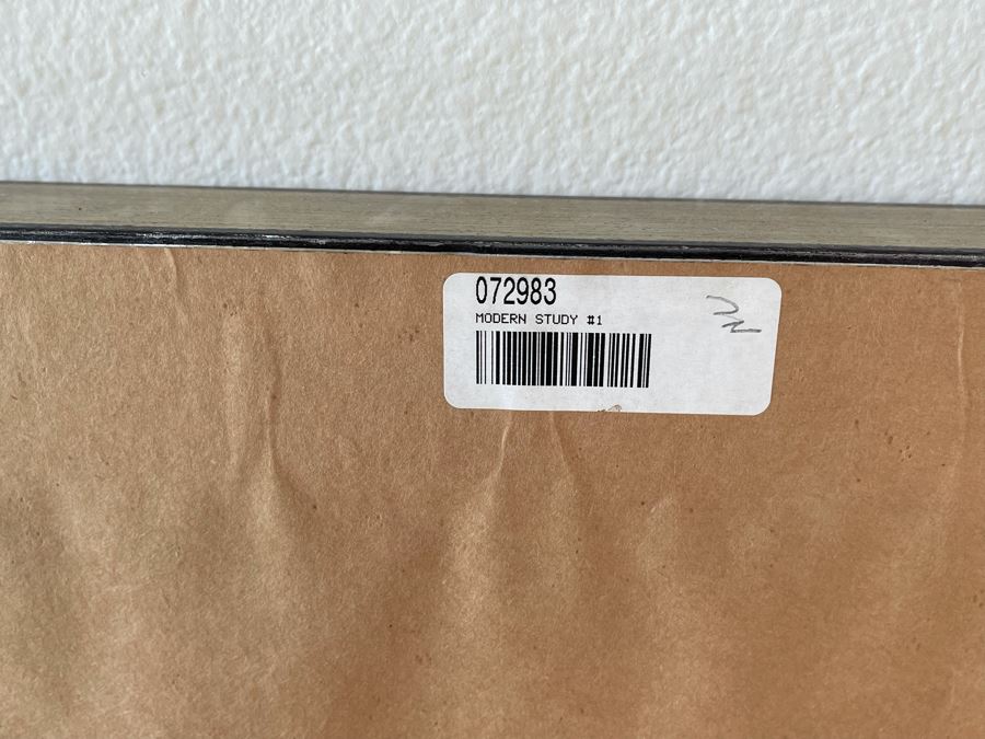 Ethan Allen Artist Proof Giclee Print Titled 'Modern Study I' By Sean Jacobs With Certificate 47 X 47 [Photo 7]