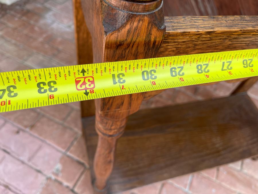 Vintage Hall Tree 32W X 13D X 85H [Photo 9]