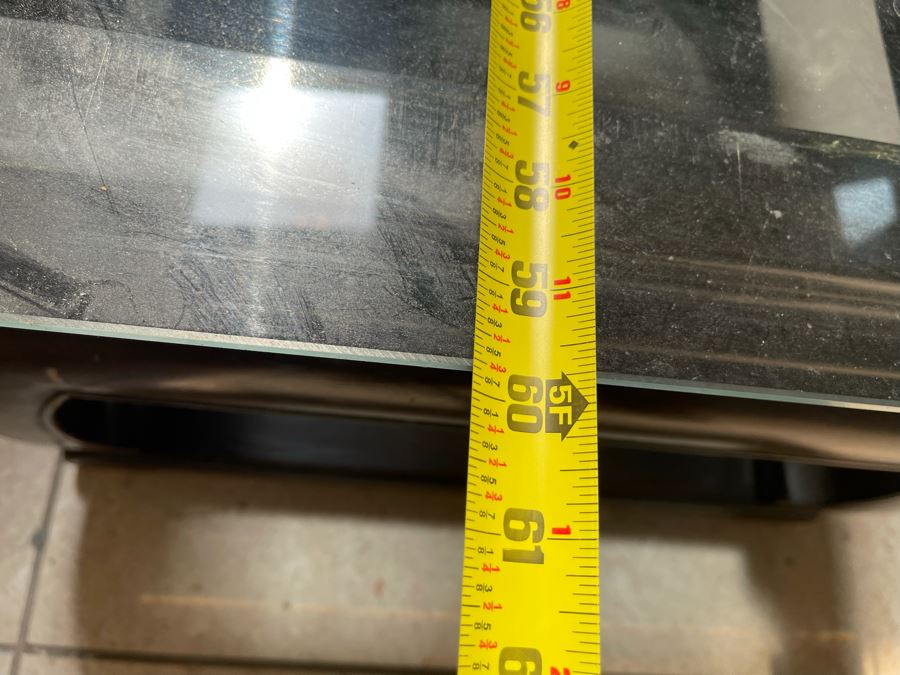 Baker Furniture Low Profile Chinoiserie Entry Table With Glass Top 60W X 17D X 12H [Photo 10]