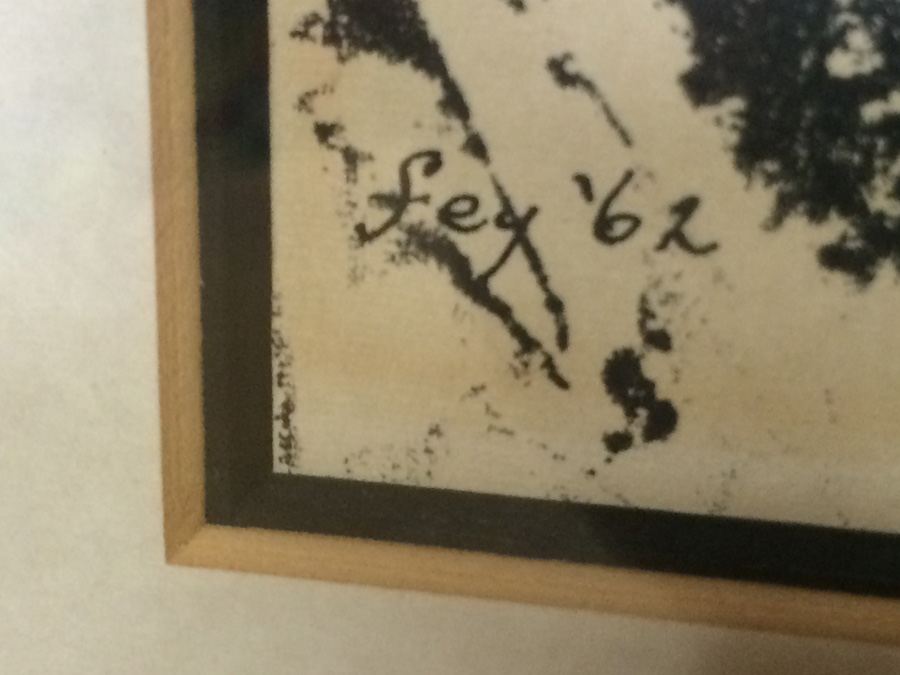 Fey Marshall Monoprint - Ink [Photo 5]