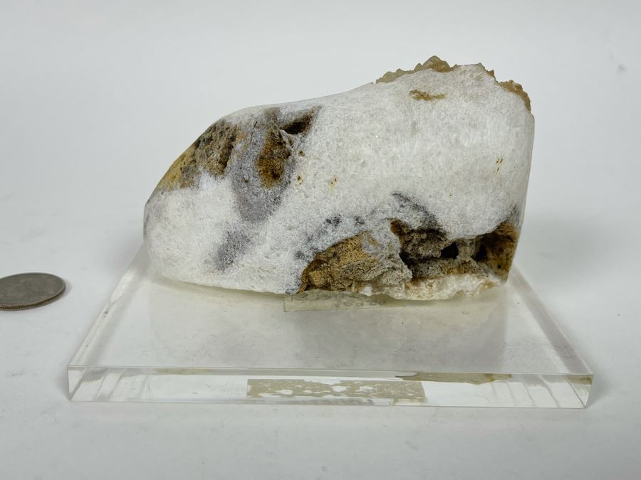 Organic Rock Sculpture On Lucite Base 5W X 3H [Photo 3]