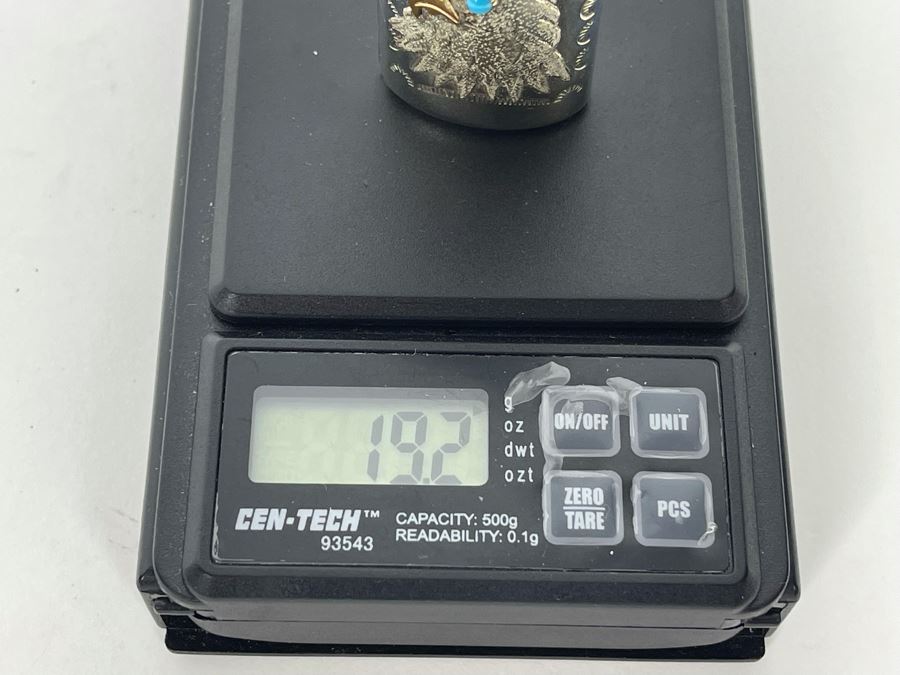 Sterling Silver Lighter Case Cover 19.2g [Photo 5]