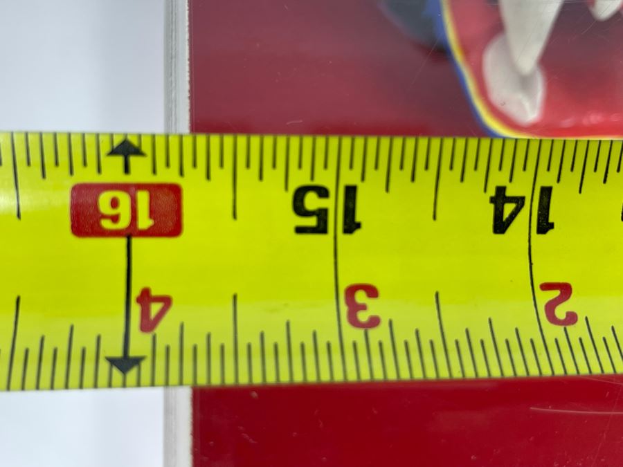 Shadow Box Framed Pair Of Hand Painted Masks 16W X 12H X 6D [Photo 7]