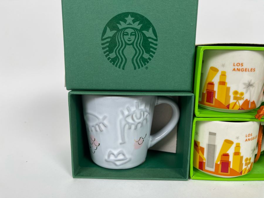 (6) New Set Of Starbucks Collectible Mugs Cups [Photo 4]