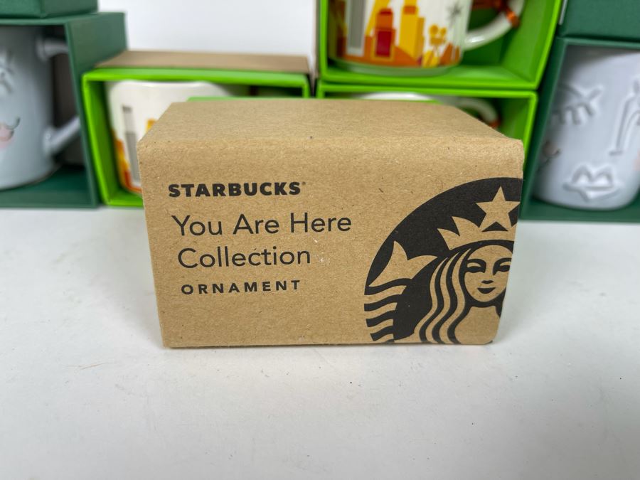 (6) New Set Of Starbucks Collectible Mugs Cups [Photo 5]