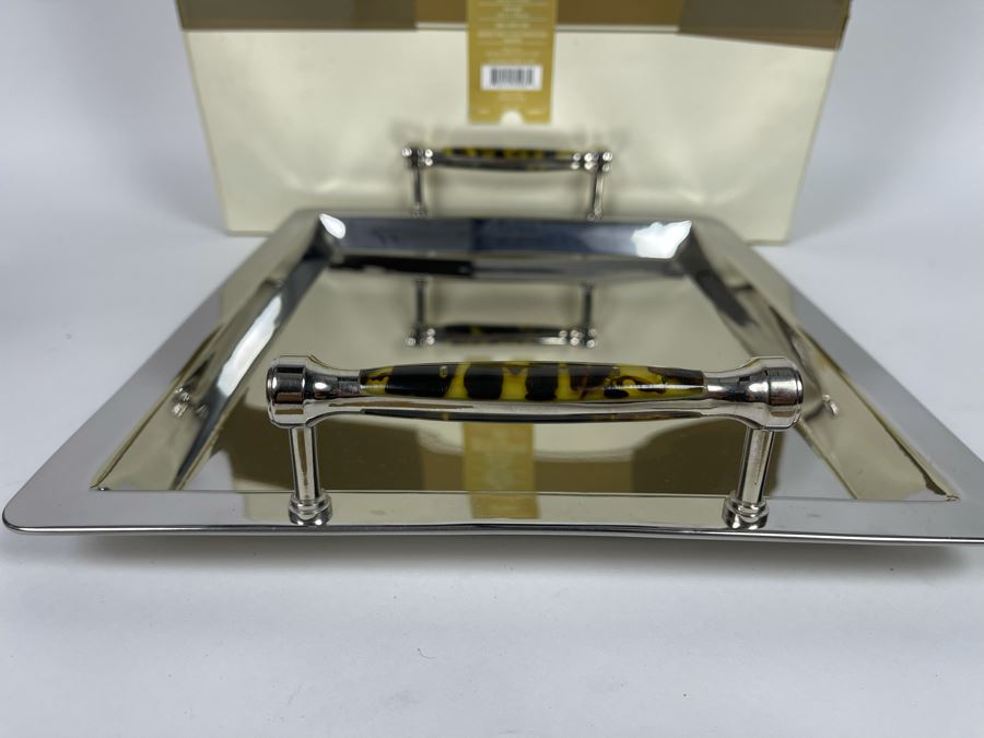 Ralph Lauren Stainless Steel Serving Tray Retails $85 [Photo 4]