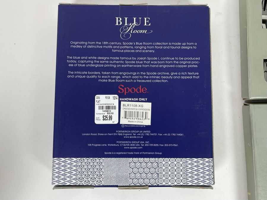 New Flatware Sets Gorham Hors D' Oeuvres Knives Set Of 6, Gorham Seafood Forks And Spode Cheese Knife And 6 Spreaders [Photo 5]