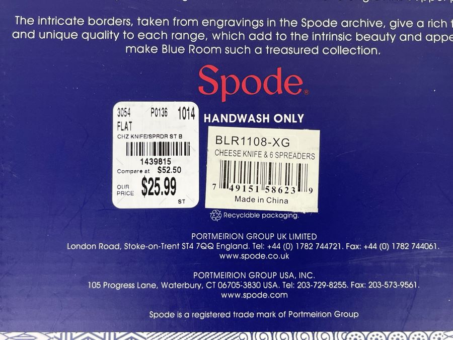 New Flatware Sets Gorham Hors D' Oeuvres Knives Set Of 6, Gorham Seafood Forks And Spode Cheese Knife And 6 Spreaders [Photo 6]