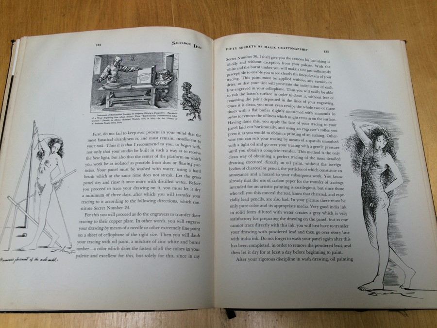 Salvador Dali Book 50 Secrets of Magic Craftmanship 1948 [Photo 65]