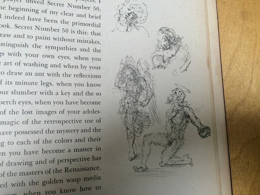 Salvador Dali Book 50 Secrets of Magic Craftmanship 1948 [Photo 91]