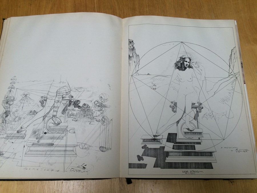 Salvador Dali Book 50 Secrets of Magic Craftmanship 1948 [Photo 43]