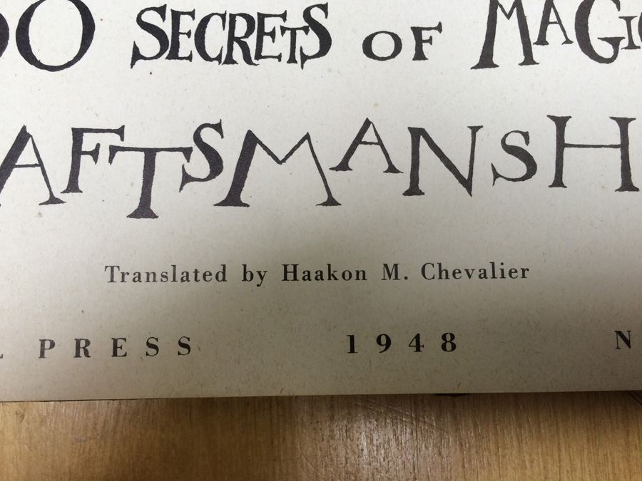 Salvador Dali Book 50 Secrets of Magic Craftmanship 1948 [Photo 8]