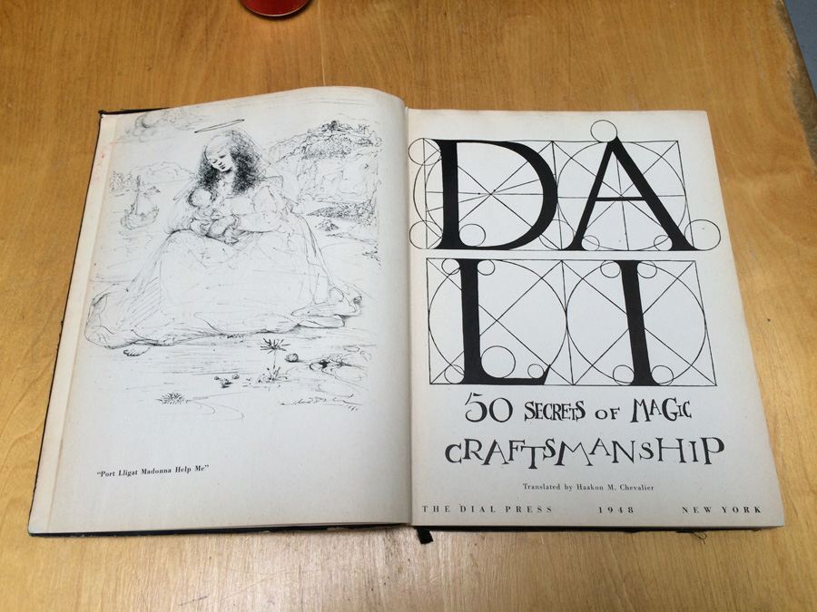 Salvador Dali Book 50 Secrets of Magic Craftmanship 1948 [Photo 6]