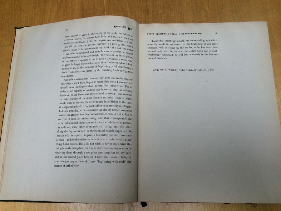 Salvador Dali Book 50 Secrets of Magic Craftmanship 1948 [Photo 14]