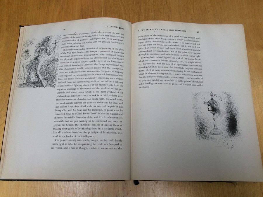 Salvador Dali Book 50 Secrets of Magic Craftmanship 1948 [Photo 26]