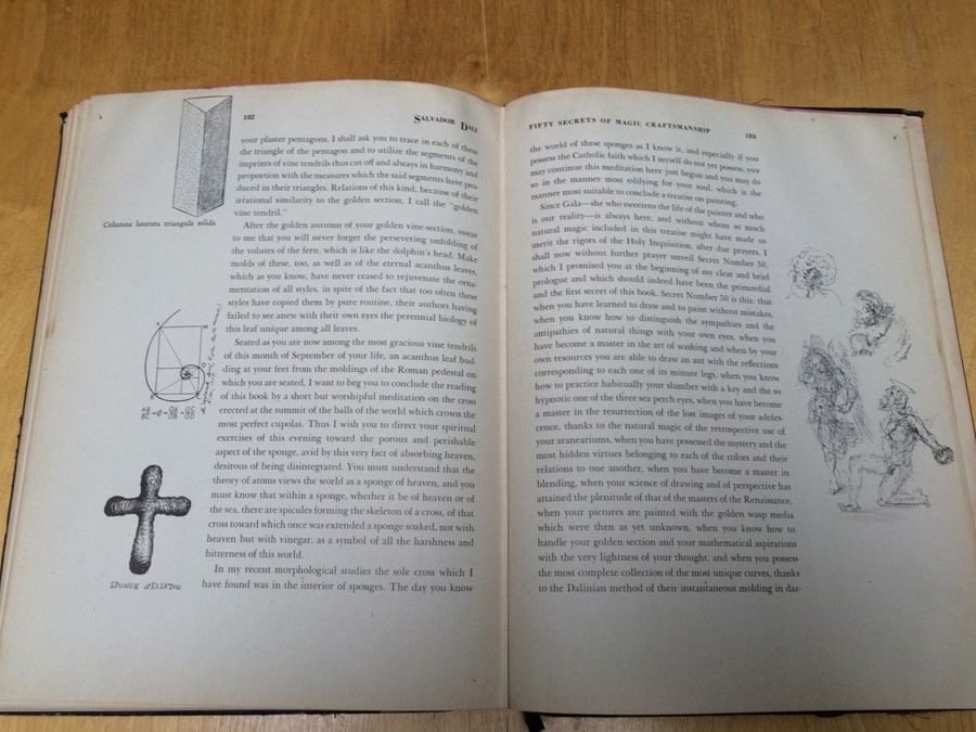 Salvador Dali Book 50 Secrets of Magic Craftmanship 1948 [Photo 90]