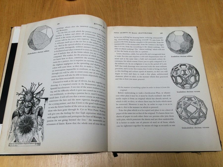 Salvador Dali Book 50 Secrets of Magic Craftmanship 1948 [Photo 54]