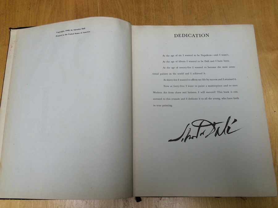 Salvador Dali Book 50 Secrets of Magic Craftmanship 1948 [Photo 9]