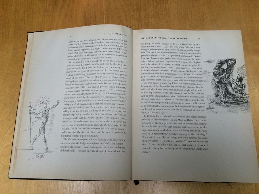 Salvador Dali Book 50 Secrets of Magic Craftmanship 1948 [Photo 18]