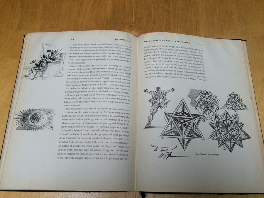 Salvador Dali Book 50 Secrets of Magic Craftmanship 1948 [Photo 85]