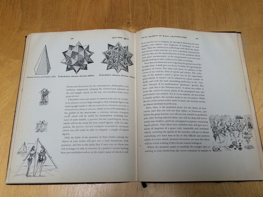 Salvador Dali Book 50 Secrets of Magic Craftmanship 1948 [Photo 89]