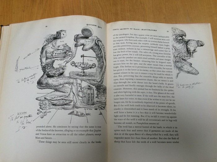 Salvador Dali Book 50 Secrets of Magic Craftmanship 1948 [Photo 36]