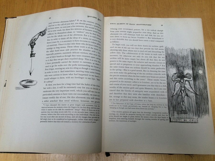 Salvador Dali Book 50 Secrets of Magic Craftmanship 1948 [Photo 33]