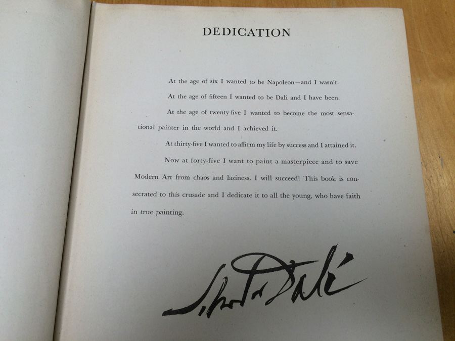 Salvador Dali Book 50 Secrets of Magic Craftmanship 1948 [Photo 11]