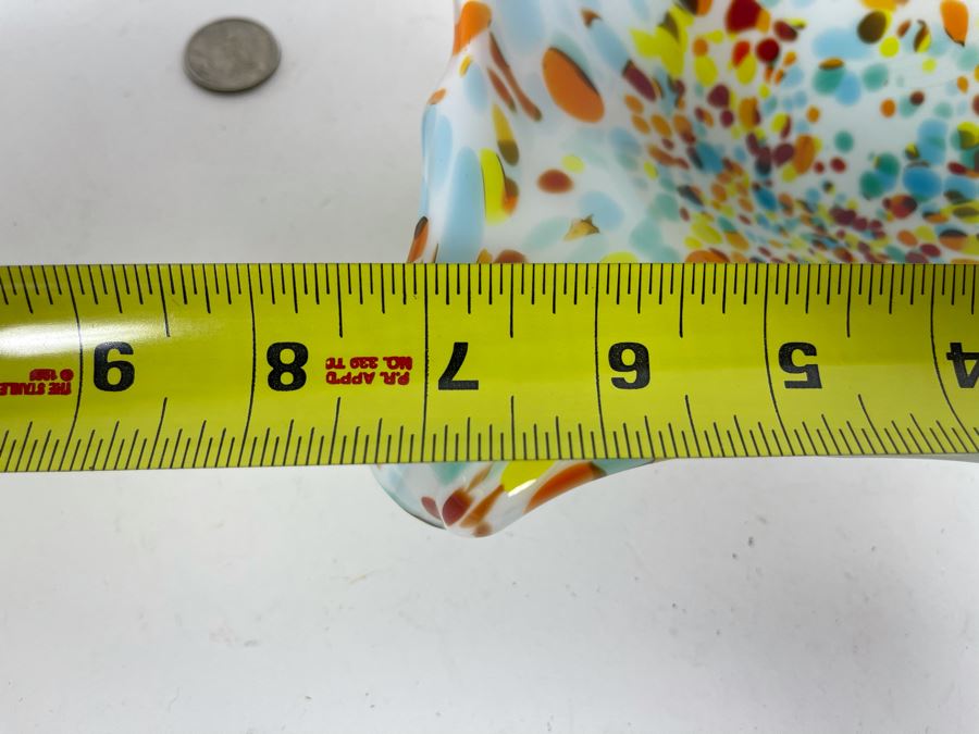 Colored Glass Dish 7.5W X 6D X 2H [Photo 5]