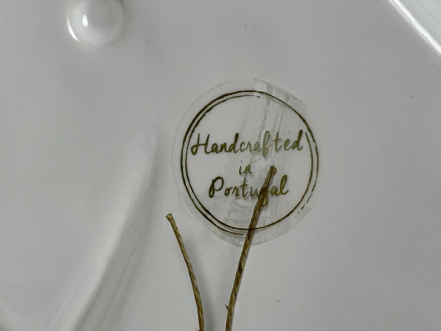 Italian Pottery Vase And White Elephant Figurine From Portugal 13H [Photo 4]