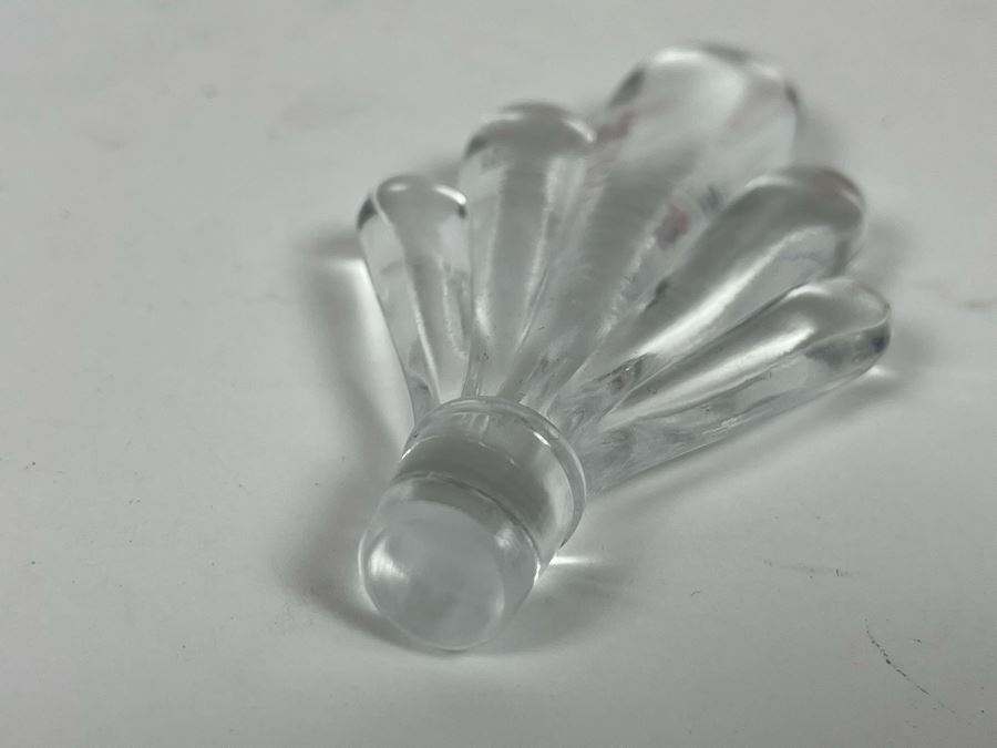 Signed Fenton Glass Perfume Bottle 6.5H [Photo 5]