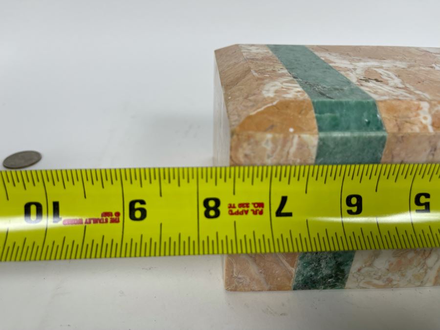 Marble Lidded Box 7.5W X 5D X 3H [Photo 6]