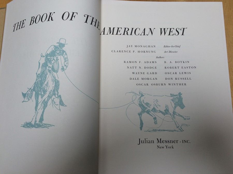 Book of the American West - Messner First Edition [Photo 4]
