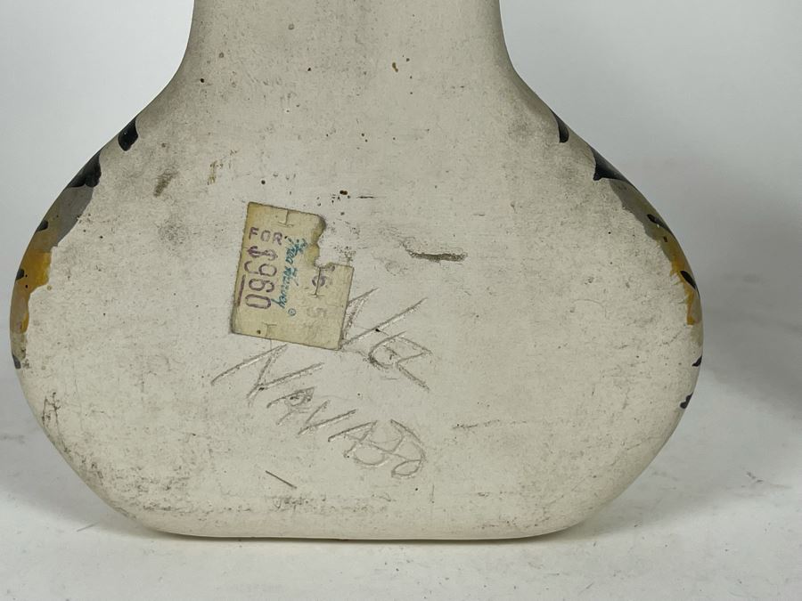 Pair Of Signed Native American Vases - One Signed Nez Navajo 8H Other Signed Black Tail Deer SPRC SD 12H [Photo 4]