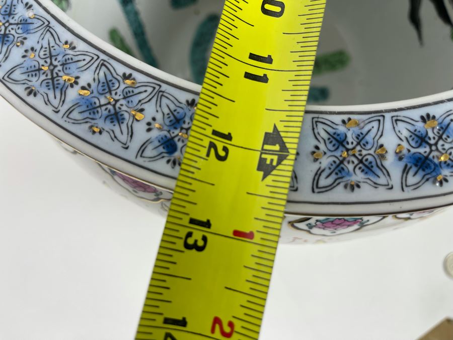 Chinese Fish Bowl Planter 12.5W X 10H [Photo 7]