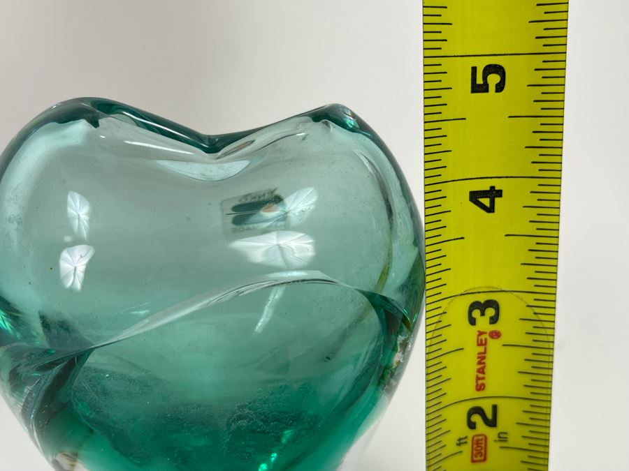 Blenko Glass Vase 4.5H [Photo 5]