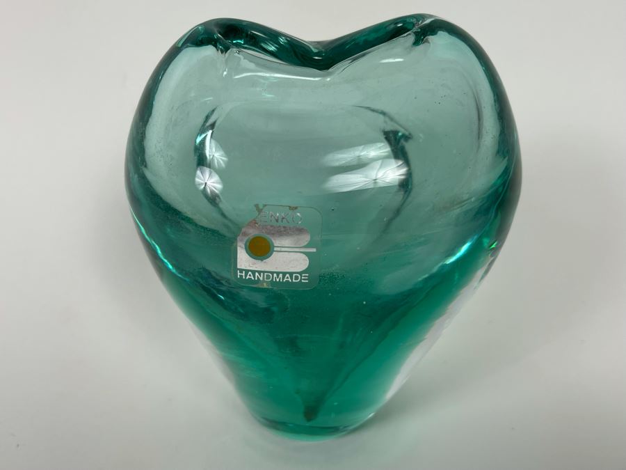 Blenko Glass Vase 4.5H [Photo 3]