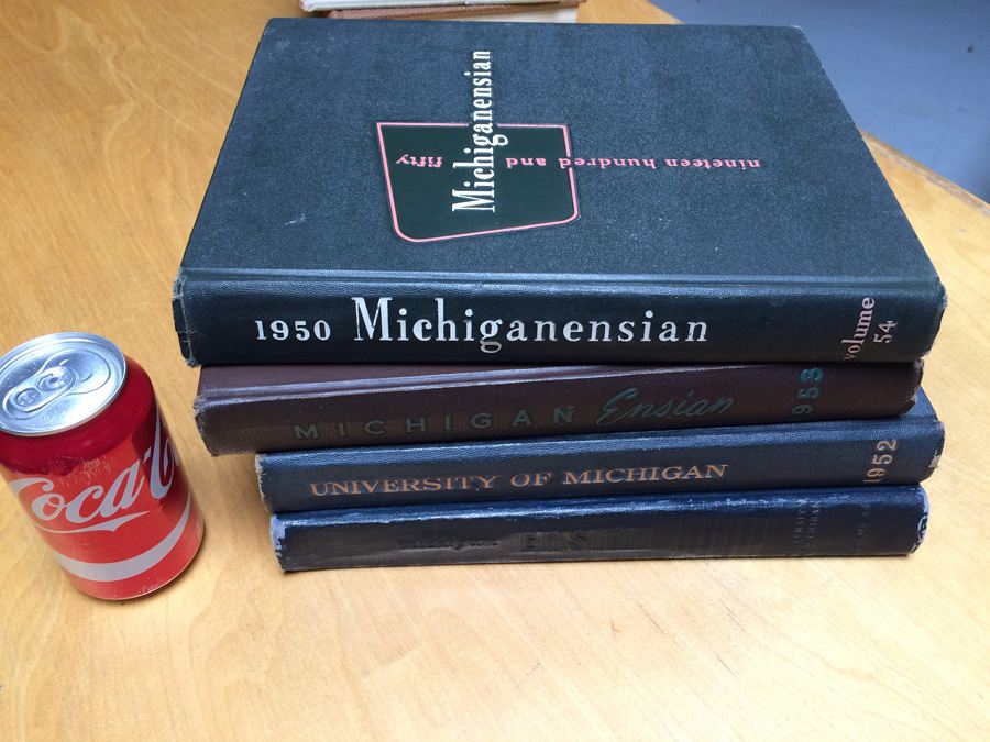 University of Michigan Yearbooks 1950-1954 [Photo 1]