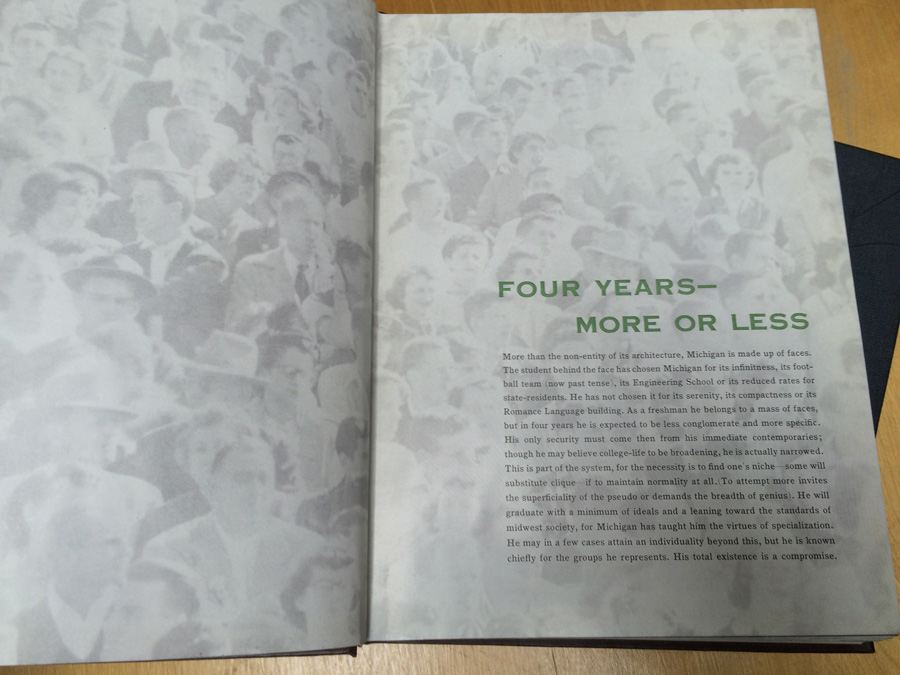 University of Michigan Yearbooks 1950-1954 [Photo 6]