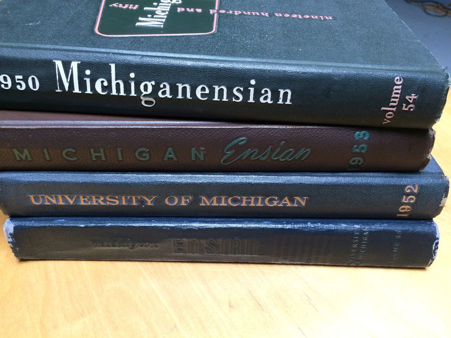 University of Michigan Yearbooks 1950-1954 [Photo 3]