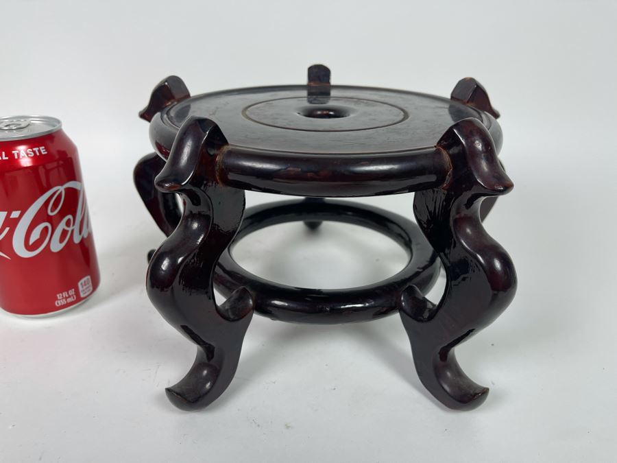 Chinese Wooden Stand 11W X 6H [Photo 1]