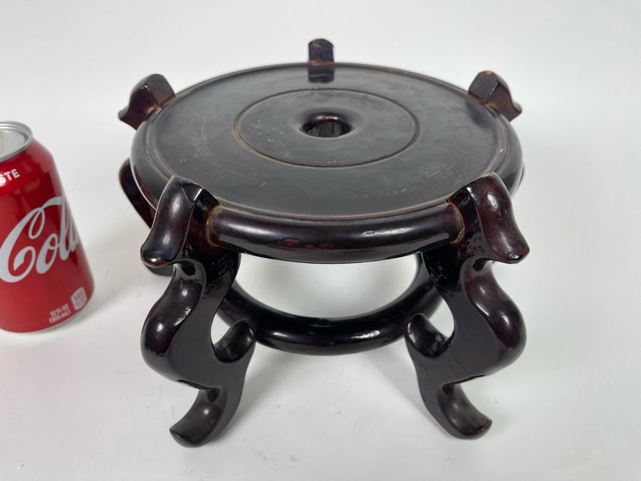 Chinese Wooden Stand 11W X 6H [Photo 3]