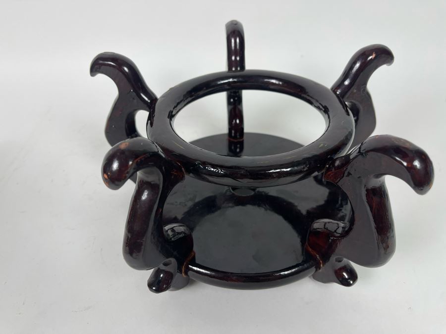 Chinese Wooden Stand 11W X 6H [Photo 4]