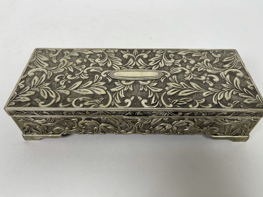 Godinger Silverplate Jewelry Box 9W X 4D X 2H [Photo 1]